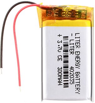 Tablet PC batterij capaciteit 402035 3.7 V 260 MAH Universele Li-Ion batterij voor tablet pc Mp3 MP4 MP5 GPS mobiele tablet batterij