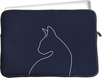 Tablet Sleeve geschikt voor iPad Air 2022 (5th Gen) - Kattencontour