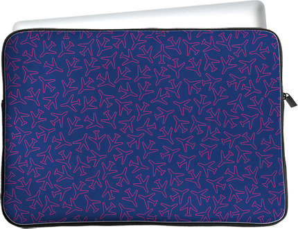 Tablet Sleeve geschikt voor Samsung Galaxy Tab A8 - Roze Vliegtuigjes
