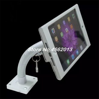 Tablet stand houder op de muur/desktop, security tablet aluminium behuizing, met anti-diefstal mount behuizing voor iPad mini1/2/3/4