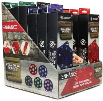 Tabletop Roll on a Scroll Bag with Dice Assortment (15)