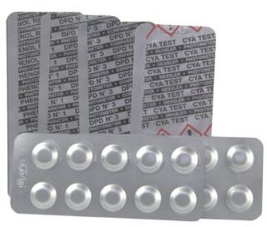Tabletten Photometer Dpd1/3/phenolred/cyanuurzuur