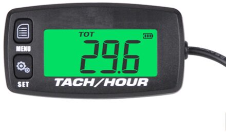 Tacho Urenteller Digitale Zelfherstelbare Inductieve Toerenteller Voor Motorfiets Marine Boot Atv Sneeuw Blower Grasmaaier Jet Ski Pit Bike