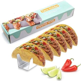 Taco Houder Plaat Lade Houden 6 Tacos Vaatwasmachinebestendig Taco Shell Stand Up Houders Ook Voor Burrito En Tortilla