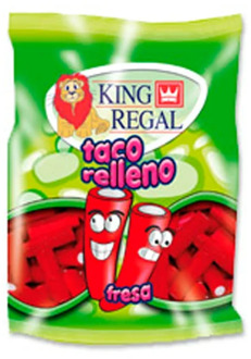 Taco strawberry filling, pack of 100g King Regal