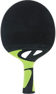 Tacteo lime tafeltennisbat Zwart