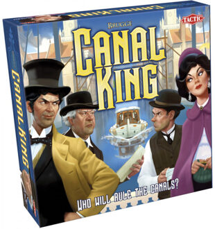 Tactic bordspel Canal King Brugge karton 179-delig