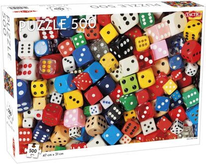 Tactic Dobbelstenen Puzzel (500 stukjes)