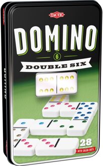 Tactic Domino Double 6 Wit