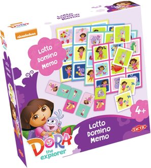 Tactic Dora 3-in-1 : Memo - Lotto - Domino