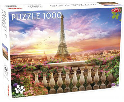 Tactic legpuzzel Eiffel Toren in Parijs 67 x 48 cm 1000 stukjes