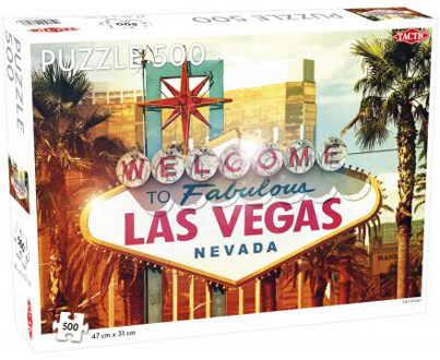 Tactic legpuzzel Las Vegas 47 x 31 cm 500 stukjes