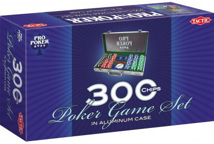 Tactic Pro Poker Case Met 300 Chips