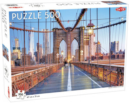 Tactic Puzzel Around the World: Brooklyn Bridge, New York Puzzel