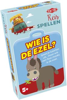 Tactic reisspel Wie Is De Ezel? junior 18 cm karton 101-delig
