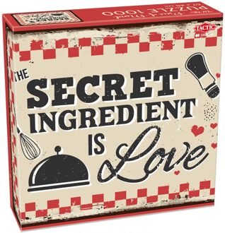 Tactic Secret Ingredient is Love Puzzel (1000 stukjes)