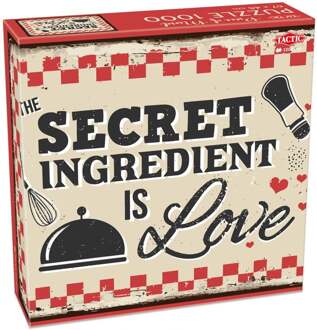Tactic Secret Ingredient is Love Puzzel (1000 stukjes)