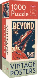 Tactic Vintage - Beyond the Solar System Poster Puzzel (1000 stukjes)