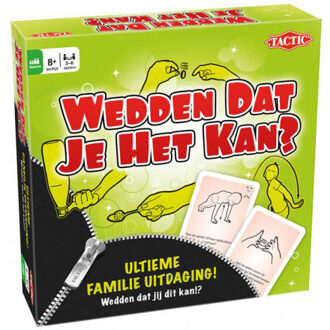 Tactic Wedden dat je het kan? spel Groen