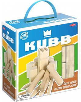 Tactic werpspel Kubb in Cardboard Box Multikleur
