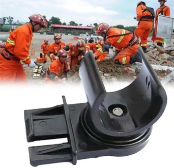 Tactical Helmet Flashlight Holder Black Flashlight Climbing Outdoor Stents Accessories Flashlight Holder F2 Helmet Headpiec W1D9