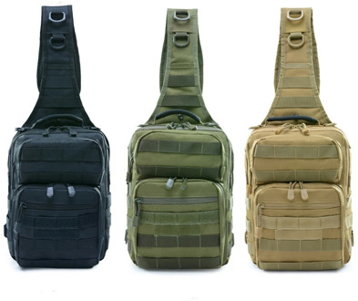 Tactical Shoulder Bag Army Military Sling Bag Outdoor Hunting Travel Pack Large Camo Camping Crossbody Chest Bolsa
