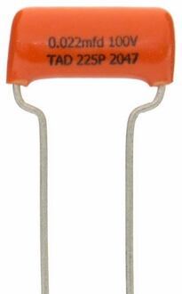 TAD V221225P Sprague Orange Drop 225P capacitor 0.022uF