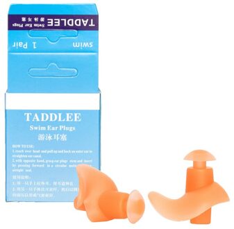 Taddlee Zwemmen Oordopjes Siliconen Waterdichte Oordopjes Voor Douchen Volwassen Goud