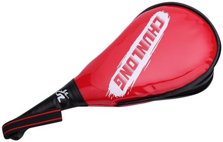 Taekwondo Kick Pads Shield Kids Volwassen Karate Training Boksen Voet Doel Fitness Training Rood