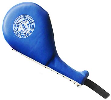 Taekwondo Pied Cible Dubbele Coup De Pied Pied Cible Boxe Sanda Entraînement Taekwondo Coussinet De Coup De Pied Sac De frappe Po Blauw