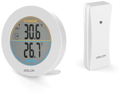 ! Tafel Draadloze Thermometer Lcd Display Indoor Outdoor Sensor Temperatuur Sensor