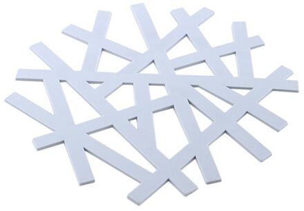 Tafel Isolatie Pad hittebestendig Placemats Huishoudelijke Hollow Braadpan Pad Anti Mat Keuken Decoratie Accessoires blauw