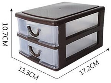 Tafel Opslag Lade Opbergdoos Multi Lagen Plastic Make Container Office Organizer