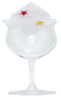 Tafel Plaats Kaarten Christmas Santa Boom Hoed Rode Wijn Glas Decoratie Cup Hoeden wit