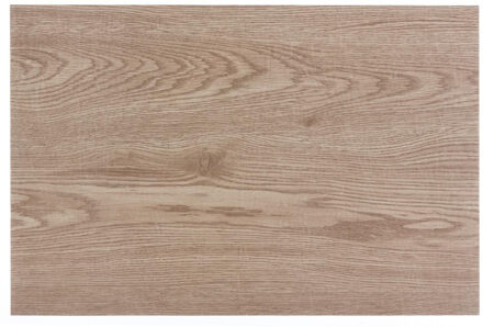tafel placemat - dennen hout print - PVC - 45 x 30 cm - Onderleggers Bruin