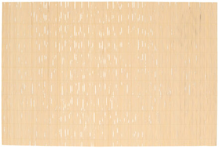 Tafel placemat - naturel bamboe - 45 x 30 cm - Tafel onderleggers