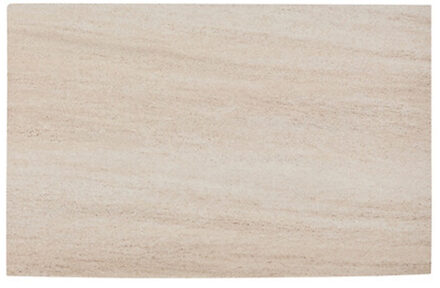 tafel placemat - Natuursteen look - beige - 45 x 30 cm - Tafel onderleggers
