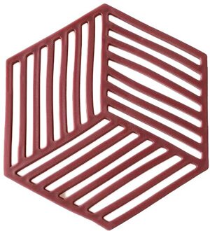 Tafel Placemat Nordic Stijl Hollow Effen Kleur Multifunctionele Siliconen Koffie Beker Mat Warmte Isolatie Pad Theekopje Mat 4 Kleuren G