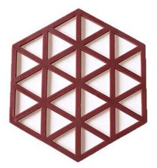 Tafel Placemat Nordic Stijl Hollow Effen Kleur Multifunctionele Siliconen Koffie Beker Mat Warmte Isolatie Pad Theekopje Mat 4 Kleuren