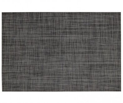 Tafel Placemats jute donkergrijs - geweven/gevlochten - 45 x 30 cm - Onderleggers - Tafel dekken