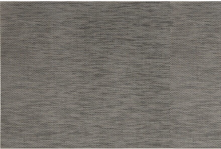 Tafel Placemats jute grijs - geweven/gevlochten - 45 x 30 cm - Onderleggers - Tafel dekken Betongrijs