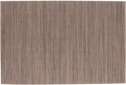 Tafel Placemats jute lichtgrijs - 2x - geweven/gevlochten - 45 x 30 cm - Onderleggers - Tafel dekken