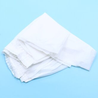 Tafel Rok Draagbare Wegwerp Bureau Rok Feestartikelen Tafelkleed Voor Party Bruiloft Verjaardag Thuis Decors (Sky Blue) wit