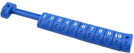 Tafel Voetbal Score Teller Voetbal Machine Accessoires Tafelvoetbal Scorebord blauw