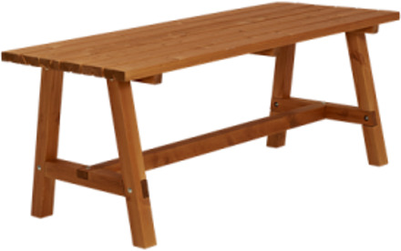 Tafel vuren | Country gegrond teak 75 x 177 x 72 cm