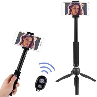 Tafelblad Selfie Stick Monopod Met Afstandsbediening & Statief Stand Voor Iphone En Android, Voor Ipad, voor Mobiele Telefoon En Tabletten
