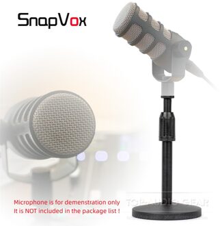 Tafelblad Uitbreiding Boom Arm Microfoon Rack Mount Houder Voor Rode Podmic Pod Mic Stand Montage Desktop Beugel Ronde Bodemplaat