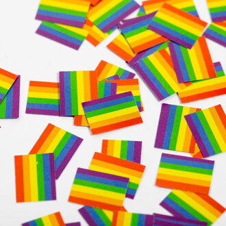Tafelconfetti Regenboog Pride (150st) Multikleur - Print