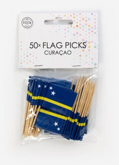 Tafelconfetti Vlag Curacao (150st) Multikleur - Print