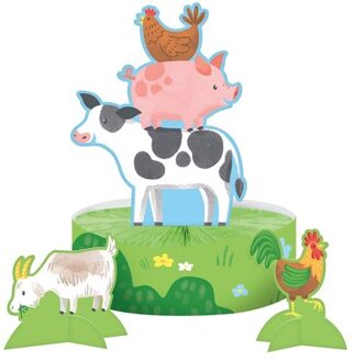 Tafeldecoratie Boerderijdieren Farmhouse Fun Multikleur - Print